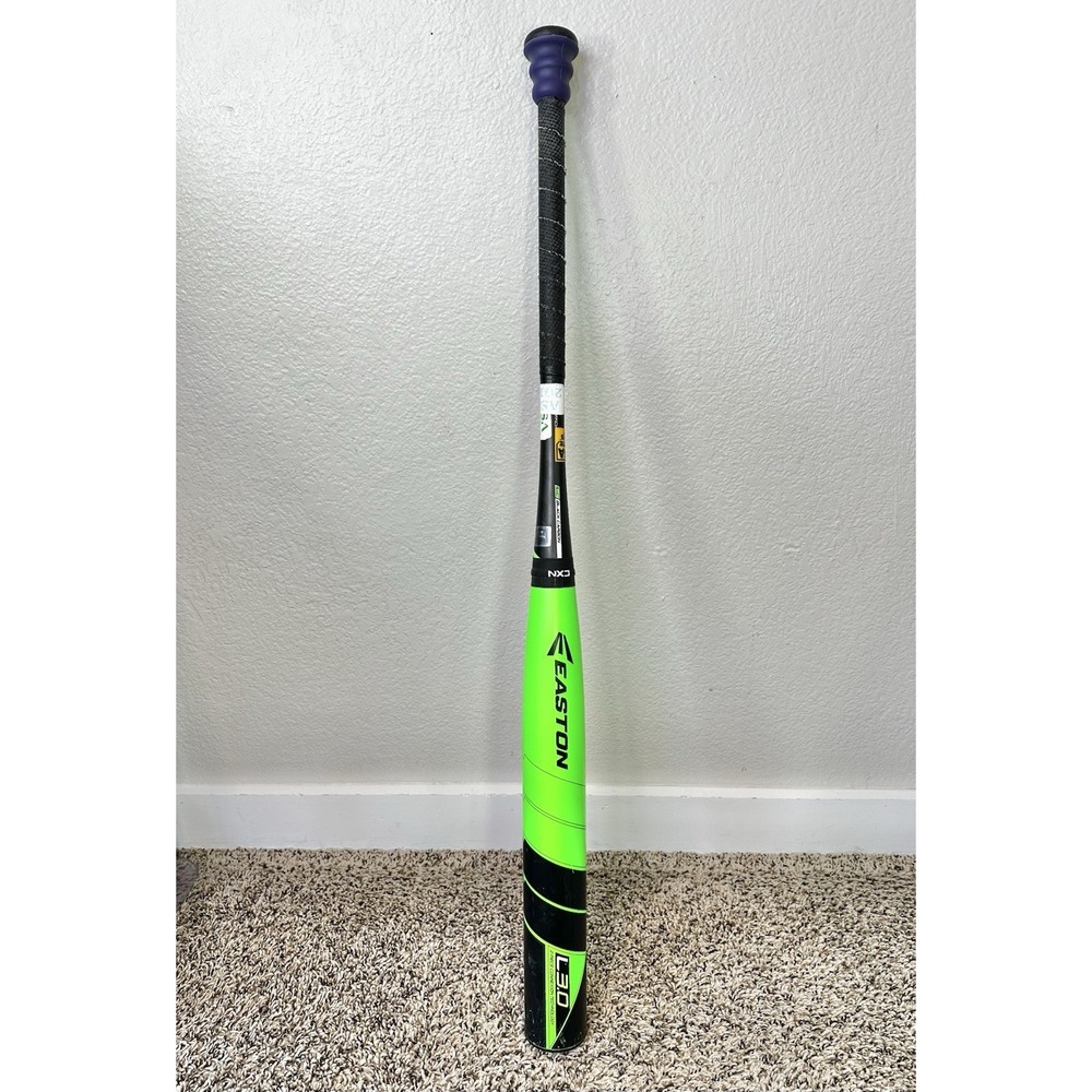 Easton Composite Green Softball Bat Advanced S.I.C. Black Carbon, 34" L3.0-28 oz